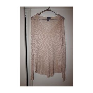 Women’s blush sweater
